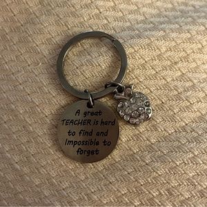 Teacher keyring